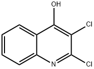 2,3-Dichloroquinolin-4-ol Structure
