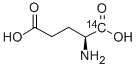 GLUTAMIC ACID, L-, [1-14C] Structure