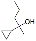 2-Cyclopropyl-2-pentanol Structure