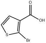 2-BROMO-3-THIOPHENECARBOXYLIC ACID Structure