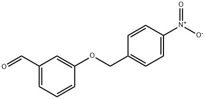 3-((4-NITROBENZYL)OXY)BENZALDEHYDE Structure
