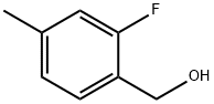 Benzenemethanol, 2-fluoro-4-methyl- (9CI) Structure