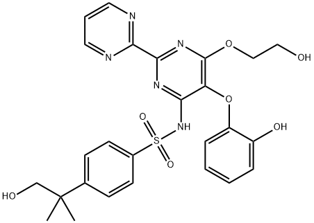 HYDROXY DESMETHYL BOSENTAN Structure