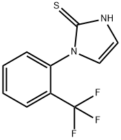 1-(2-TRIFLUOROMETHYLPHENYL)IMIDAZOLINE-2-THIONE Structure