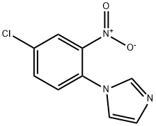 1-(4-CHLORO-2-NITRO-PHENYL)-1H-IMIDAZOLE Structure