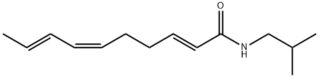 N-ISOBUTYL-2,6,8-DECATRIENAMIDE Structure