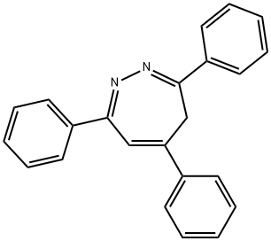 3,5,7-Triphenyl-4H-1,2-diazepine Structure