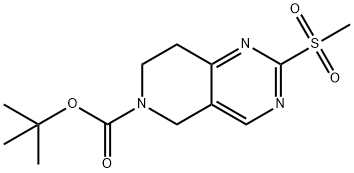 7,8-二氢-2-(甲磺酰基)吡啶并[4,3-D]嘧啶-6(5H)-甲酸叔丁酯