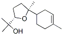 [2S-[2alpha,5beta(R*)]]-tetrahydro-alpha,alpha,5-trimethyl-5-(4-methyl-3-cyclohexen-1-yl)furan-2-methanol Structure