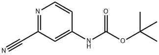 CARBAMIC ACID, (2-CYANO-4-PYRIDINYL)-, 1,1-DIMETHYLETHYL ESTER (9CI)