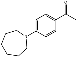 (4-Azepan-1-ylphenyl)ethan-1-one Structure