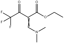 ETHYL 2-TRIFLUOROACETYL-3-(N,N-DIMETHYLAMINO)-2-PROPENOATE Structure