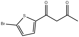 1-(5-BROMOTHIOPHEN-2-YL)BUTANE-1,3-DIONE Structure