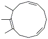 TRIMETHYL-1,5,9-CYCLODODECATRIENE Structure