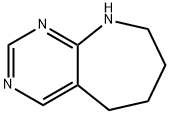 5H-Pyrimido[4,5-b]azepine, 6,7,8,9-tetrahydro- (8CI,9CI) Structure