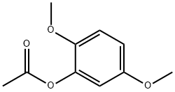 ACETIC ACID 2,5-DIMETHOXY-PHENYL ESTER Structure