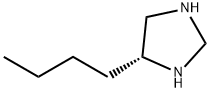 Imidazolidine, 4-butyl-, (4R)- (9CI) Structure