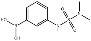 3-(N,N-DIMETHYLSULFAMOYLAMINO)PHENYLBORONIC ACID Structure