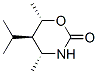 2H-1,3-Oxazin-2-one,tetrahydro-4,6-dimethyl-5-(1-methylethyl)-,(4R,5R,6S)-(9CI) Structure
