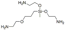 2,2'-[[[3-(2-aminoethoxy)propyl]methylsilylene]bis(oxy)]bis(ethylamine) Structure