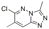 3,7-Dimethyl-6-chloro-1,2,4-triazolo[4,3-b]pyridazine Structure