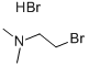 B-dimethylaminoethyl bromide hydrobromide Structure