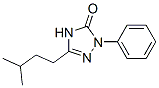 3-Isopentyl-1-phenyl-1H-1,2,4-triazol-5(4H)-one Structure
