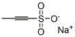 sodium 1-propyne-1-sulphonate Structure