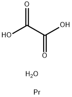 PRASEODYMIUM OXALATE HYDRATE Structure