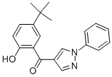 (5-TERT-BUTYL-2-HYDROXYPHENYL)(1-PHENYL-1H-PYRAZOL-4-YL)METHANONE Structure