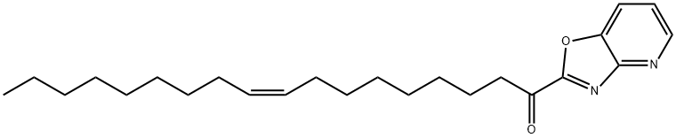 1-OXAZOLO[4,5-B]PYRIDIN-2-YL-OCTADEC-9Z-EN-1-ONE Structure