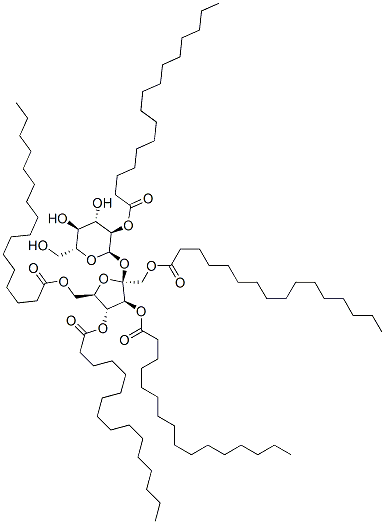 sucrose pentapalmitate Structure