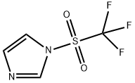 1-(TRIFLUOROMETHANESULFONYL)IMIDAZOLE Structure
