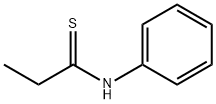 N-phenylpropanethioamide Structure