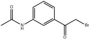 3'-Acetamido-2-bromoacetophenone Structure