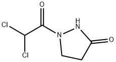 3-Pyrazolidinone, 1-(dichloroacetyl)- (9CI) Structure