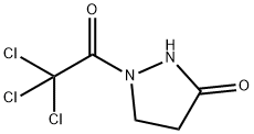 3-Pyrazolidinone, 1-(trichloroacetyl)- (9CI) Structure