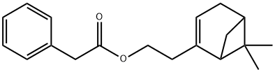 2-(6,6-dimethylbicyclo[3.1.1]hept-2-en-2-yl)ethyl phenylacetate Structure