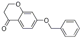 7-(benzyloxy)-3,4-dihydro-2H-1-benzopyran-4-one Structure