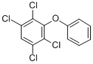 TETRACHLORODIPHENYLOXIDE Structure