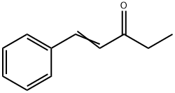 1-phenylpent-1-en-3-one Structure