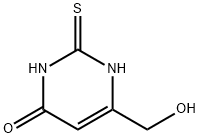 6-(HYDROXYMETHYL)-2-THIOURACI Structure