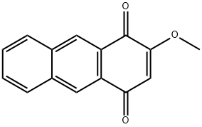 2-Methoxy-1,4-anthracenedione Structure