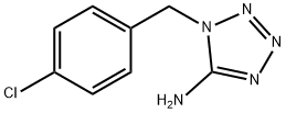 1-(4-CHLOROBENZYL)-1H-1,2,3,4-TETRAAZOL-5-YLAMINE Structure