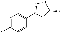 3-(4-FLUOROPHENYL)-5(4H)-ISOXAZOLONE Structure