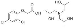2,4-DTRIISOPROPANOLAMINE Structure