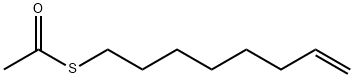 S-(7-Octenyl) ethanethioate Structure