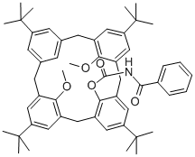 25,27-DIMETHOXY-26-(N-BENZOYL)CARBAMOYLOXY-P-TERT-BUTYLCALIX[4!ARENE, 95 Structure