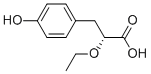 (R)-2-ETHOXY-3-(4-HYDROXY-PHENYL)-PROPIONIC ACID Structure