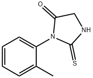 3-(2-METHYLPHENYL)-2-THIOXOIMIDAZOLIDIN-4-ONE Structure